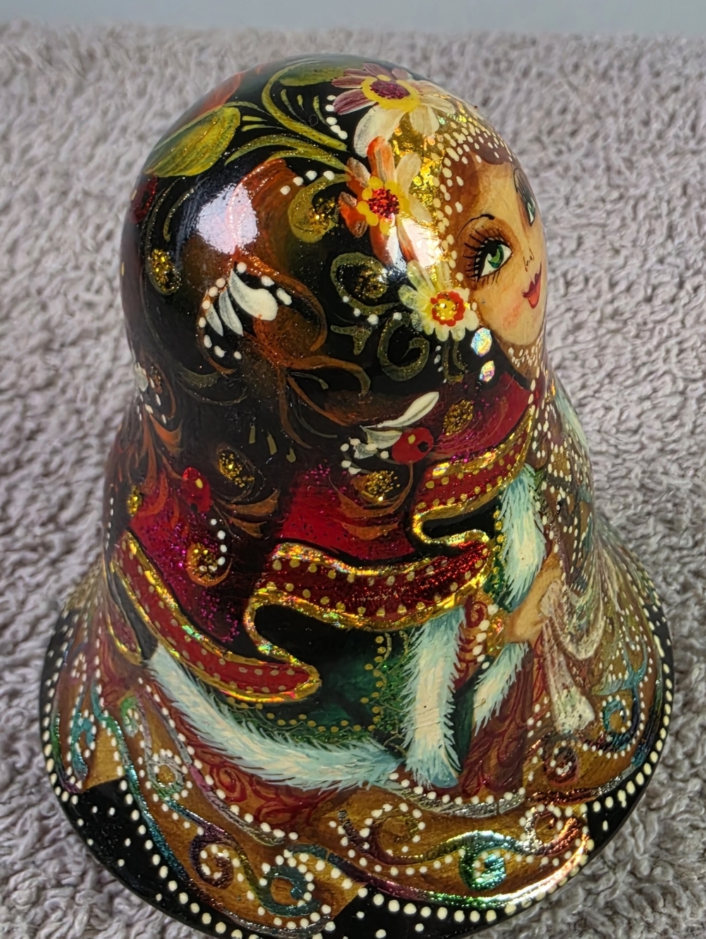 Russian Roly Poly Doll Known As Nevalyashka - Picture 4 of 13